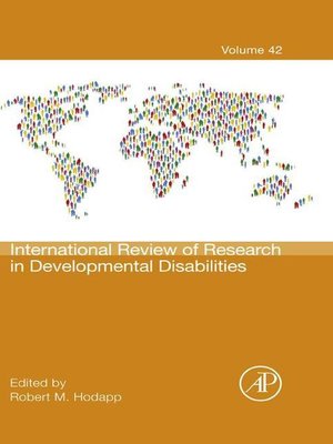 cover image of International Review of Research in Developmental Disabilities